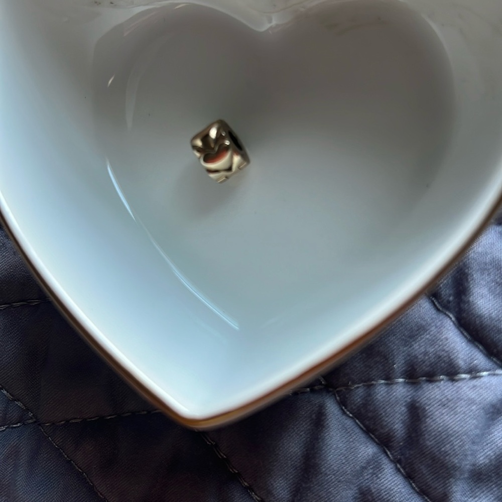 gold pandora clip
